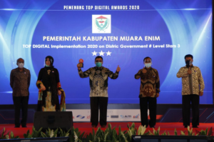 Wujudkan digitalisasi pelayanan publik, Muara Enim raih Penghargaan TOP Digital Award 2020