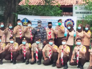 Letkol TNI AL Yanto Menghadiri Giat Diklat Saka Bahari Kwarcab Kabupaten Bekasi