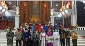 Diakhir masa Jabatan Bupati Melawi Resmikan Gereja Katolik Santa Perawan Maria Diangkat Ke Surga