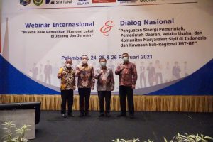 Sumsel Tuan Rumah Webinar Internasional Praktik Baik Pemulihan Ekonomi
