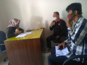 Perwakilan Masyarakat Desa Gedung Baru dan Ketua LSM BARAK NKRI Kembali Datangi Kantor Kejari OKU Selatan
