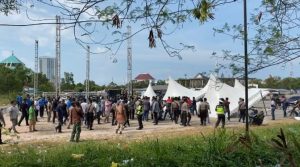Dalam Acara Pengkukuhan PMFN, Polisi Membubarkan Empat Orang Diamankan