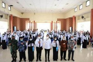 Ini Pesan Bupati Panca Usai Lantik Pegawai Pemerintah Dengan Perjanjian Kerja