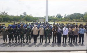 Bupati Oku Timur Louncing Program 100 Hari Kerja ” Satu Desa Satu Satpol PP”