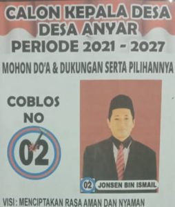 Ucapan Selamat Untuk Calon Kades Terpilih Desa Anyar Oku Timur