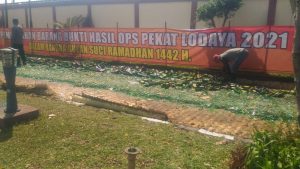 Hasil Operasi Pekat 2021, Dimusnahkan Polres Karawang