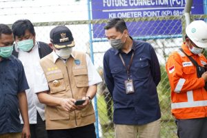 Enos – Yudha Wujudkan Program 100 Hari Kerja, Bangun Jaringan Gas Untuk Masyarakat OKU Timur