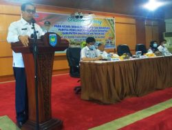 Pemda OKU Selatan Gelar Sosialisasi Pilkades Serentak Tahun 2021, Diikuti Panitia Tingkat Desa