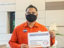 71 Karyawan Hotel Harper Palembang Mengikuti Vaksin Covid -19