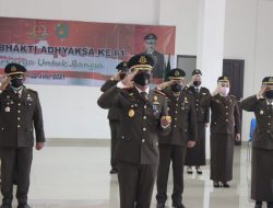 Kejari OKU Timur Peringati HBA ke 61 “Berkarya Untuk Bangsa”