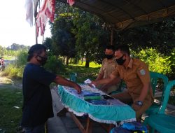 Tingginya Angka Penyebaran Virus Copid-19 Pemdes Gemiung Lakukan Pengetatan Pintu Masuk – Keluar Desa