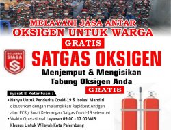 PT. Pusri Berkolaborasi Bersama LMP Melayani Jasa Antar Oksigen Gratis Untuk Warga