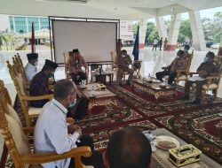 Bupati Oku Timur Terima Audiensi Gerakan Pramuka Kwarcab OKU Timur dan 5 Tokoh Agama di Bumi Sebiduk Sehaluan