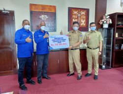 Bank Sumsel Babel cabang OKU Timur Gelontorkan Dana CSR Rp 200 Juta