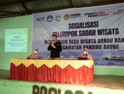 Bentuk Kelompok Sadar Wisata, Mahasiswa KKN Tematik Gelar Sosialisasi di OKU Selatan