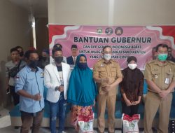 DPP Gencar Kembali Salurkan Bansos Gubernur Sumsel 800 Kilo Beras Ke Wadah KMLG