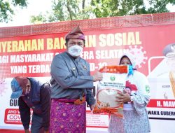 Herman Deru Terus Salurkan Bansos, Kali ini Giliran Masyarakat OKU