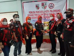 DPC Srikandi Pemuda Pancasila Kota Palembang Peduli Janda di Tengah Covid-19