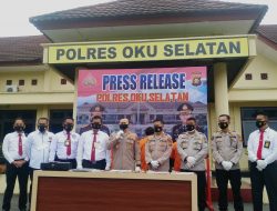 Jajaran Polres OKU Selatan Ungkap Jaringan Sindikat Pemalsuan Hasil Swab Antigen