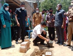 Peletakan Batu Pertama, Bupati OKU Timur Apresiasi Kinerja TP PKK