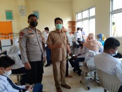 Drs. Maju P.Simanjuntak: Siswa SMPN 19 Akan Terbentuk Herd Imummity Dengan di Gelarnya Vaksin Pertama dan Kedua