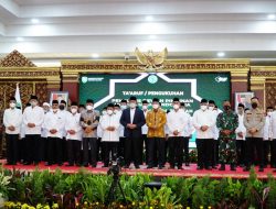 HD Hadiri Pengukuhan Dewan Pimpinan MUI Sumsel Masa Khidmad 2021-2026