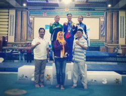 Mantap, Cabor Senam Putra dan Putri Kota Palembang Sumbang 2 Mendali Emas Porprov OKU Raya XIII