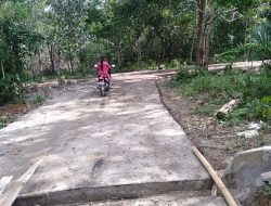 Pembangunan Jalan Setapak Cor Beton, Warga Kartamulia “Tidak Sesuai Harapan”