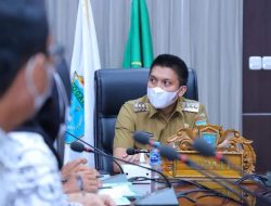 Bupati OI Menerima Audensi PGRI Dalam Rangka HUT PGRI ke-76 dan HGN Tahun 2021