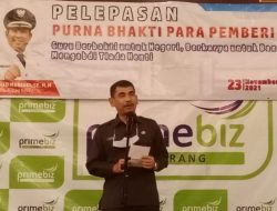 Dinas Pendidikan Kabupaten Bekasi menggelar Pelepasan Purna Bhakti para Pemberi Ilmu di Hotel Primebiz