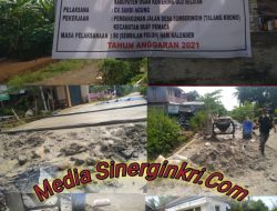 Diduga Masih Adanya Proyek Asal Jadi, Ketua LSM BARAK NKRI DPD OKU Selatan Angkat Bicara