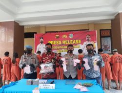 Operasi Antik Musi 2021 di Sumsel, 106 Tersangka Ditangkap Penyalahgunaaan Narkoba