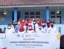 Pelatihan Google Workspace For Education yang Pertama di Sumsel Dilaksanakan oleh SDN 235 Palembang
