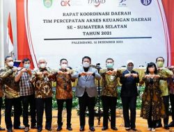 HD : Segera Bentuk TPAKD Kabupaten/Kota se Sumsel
