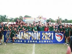 Menjuarai Liga 3 Zona Sumsel, Ratu Dewa Bawa PS Palembang Doubel Winner