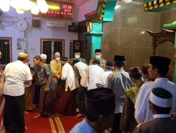 Harnojoyo dan Kapolresta baru bersinergi  safari subuh dan bagi sembako