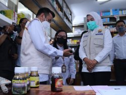 Momen Terakhir, Wawako Bersama BPPOM Sidak Apotik di Kawasan Jalan Dempo