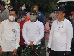 Bergerak bersama rakyat, Dandim 0418 turun langsung goro Sekanak Lambidaro