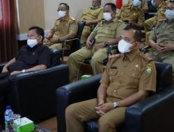 PLH Bupati OKU Ikuti Raker Secara Virtual, Pencegahan Tindak Pidana Korupsi