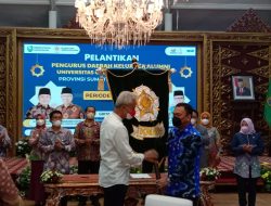 Ganjar Pranowo Resmi Lantik Joncik Muhammad Sebagai Ketua Kagama Sumsel