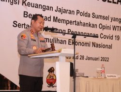 Kapolda Sumsel Membuka Kegiatan Penyusunan dan Penyajian Laporan Keuangan Polri