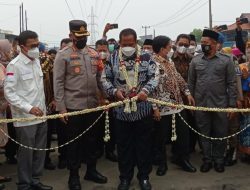 Plt Bupati Bekasi Meresmikan Jembatan Kalijambe