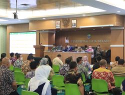 Plt Walikota Bekasi Bersama Kapolres Metro Bekasi Kota Rapat Koordinasi Dalam Rangka Evaluasi Vaksinasi
