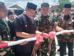 Bupati Oku Timur Hadiri Acara Tradisi Pelepasan Danpuslatpur