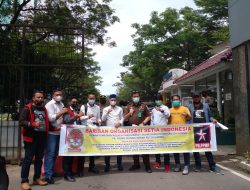 DPW PB.FPMP Gelar Unras Dugaan Korupsi Rehab Jalan Batu Marta