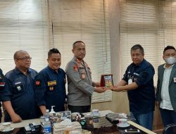 Ketua KONI Kota Palembang Melakukan Audensi ke Kapolrestabes Palembang