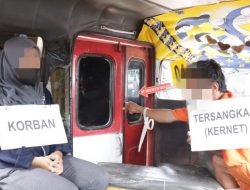 Polresta Tangerang Menggelar Rekonstruksi Kasus Pemerkosaan dan Percobaan Pembunuhan, Adegan 15 Sungguh Sadis