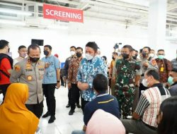 TNI, POLRI dan Instansi Terkait Percepat Vaksinasi di Sumsel