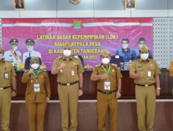 Bupati Tangerang Lepas Kades dan PAW Ikuti LDK