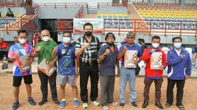 Semarak dan Meriah, Penutupan HPN dan HUT PWI di Muba Bertabur Hadiah